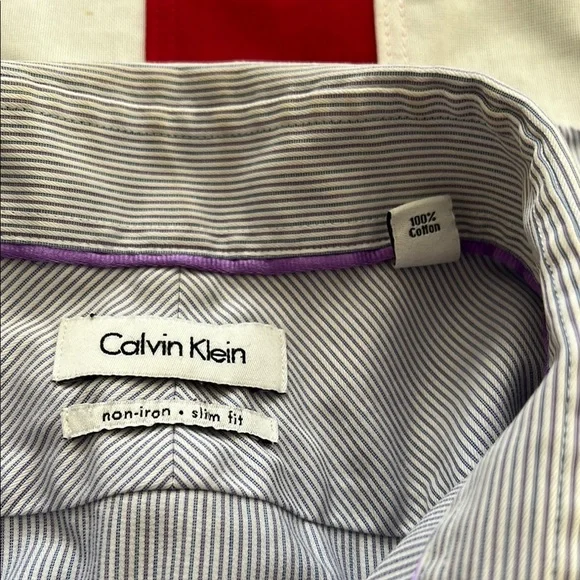 CK Striped Button-Up Shirt - Picture 11 of 12